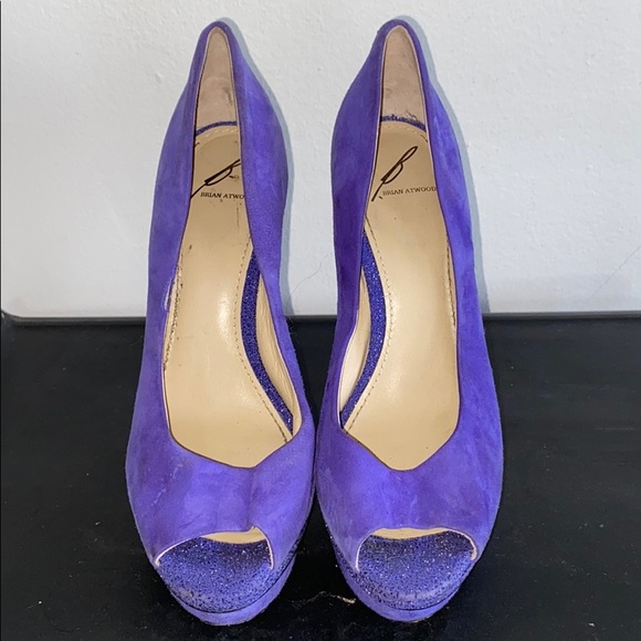 Brian Atwood Platform Heels - Picture 1 of 5